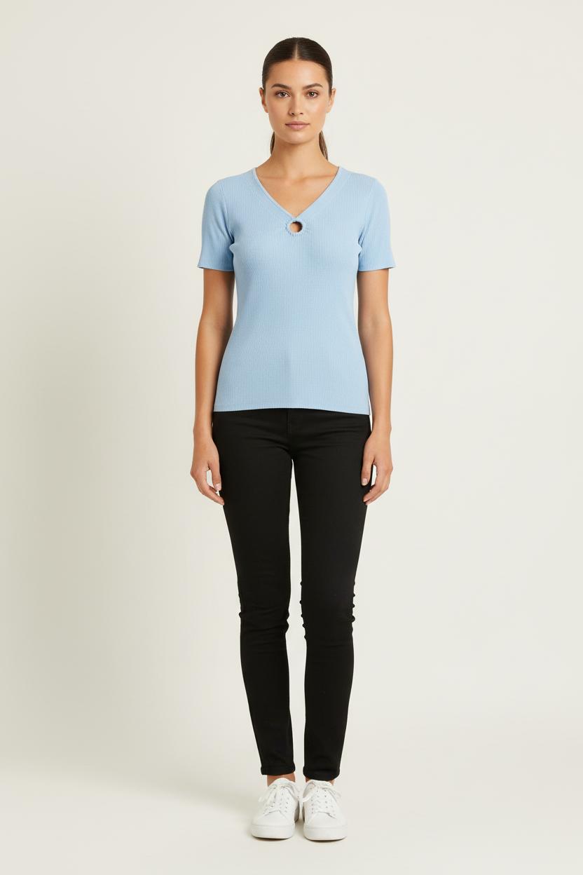 T-shirt bleu - Taille M/38