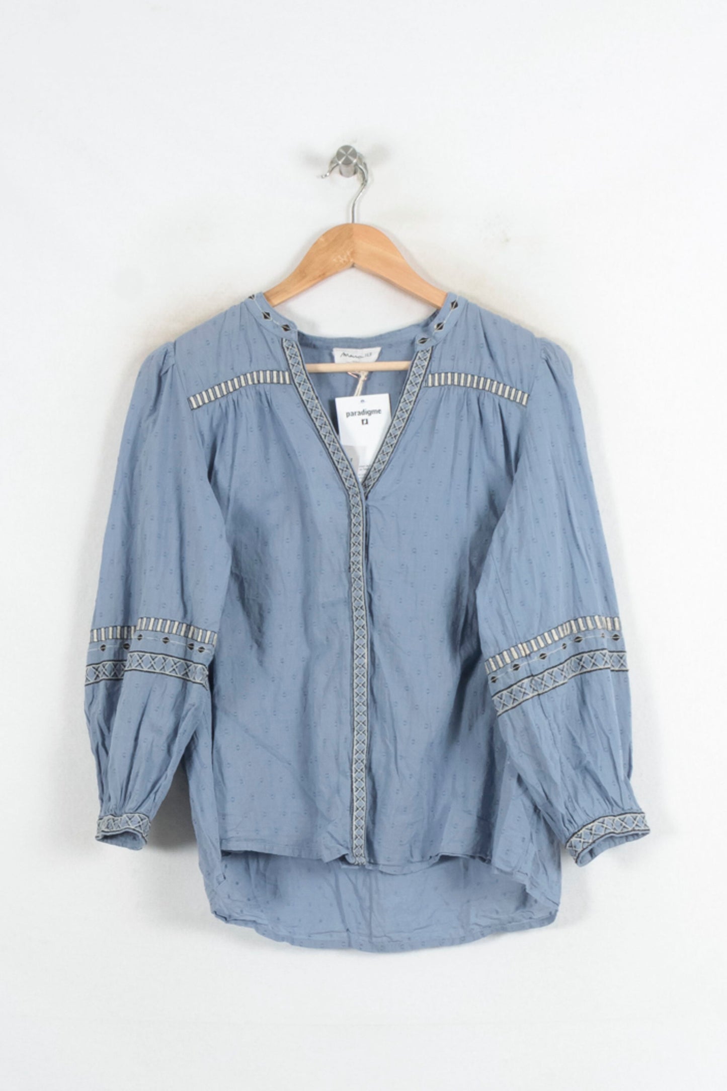 Blouse Bleue - Taille M/38