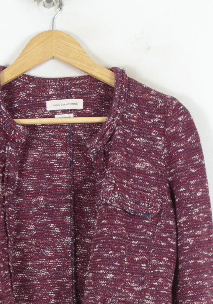 Veste Bordeaux et Blanche - Taille M/38