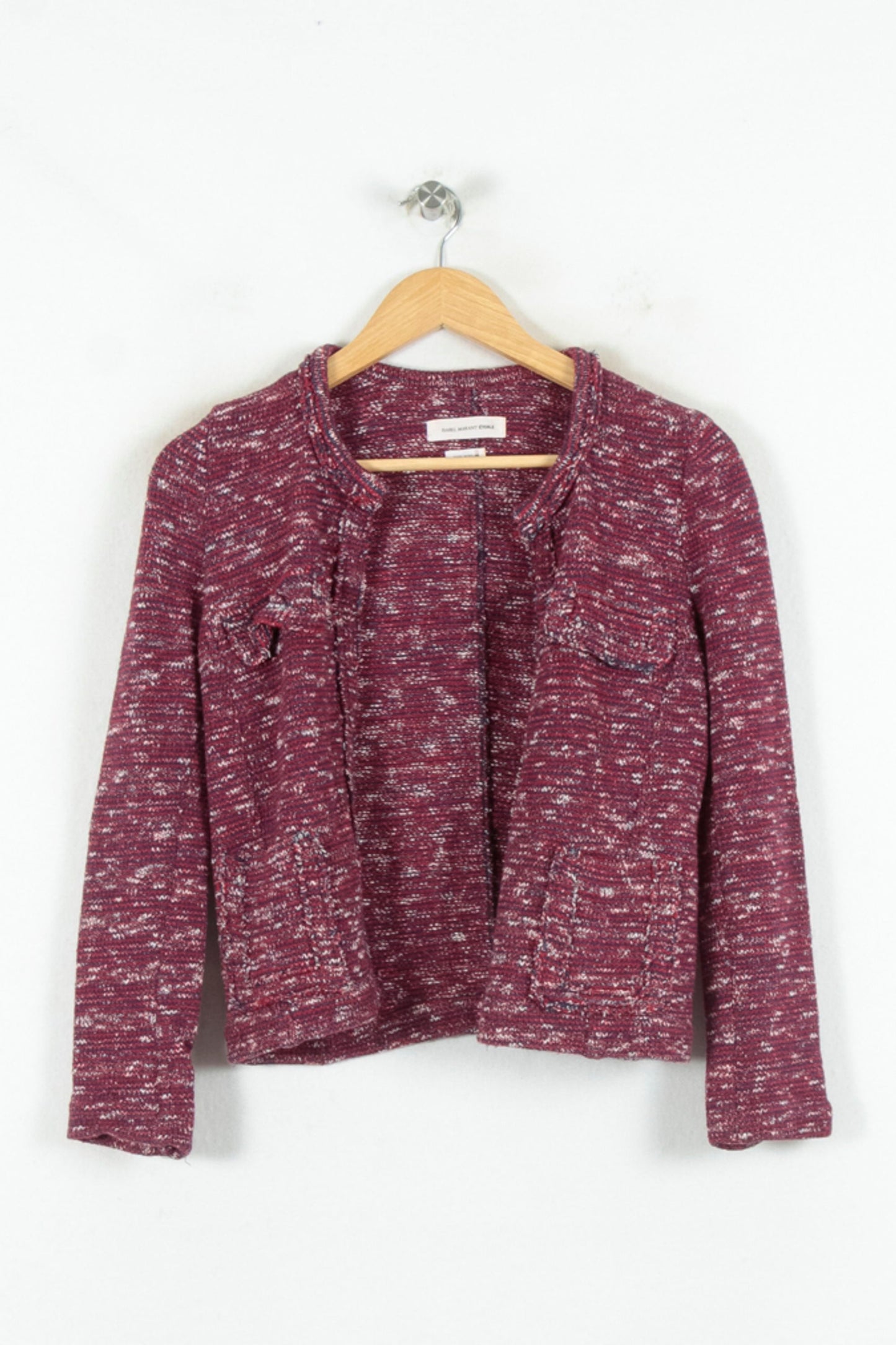 Veste Bordeaux et Blanche - Taille M/38