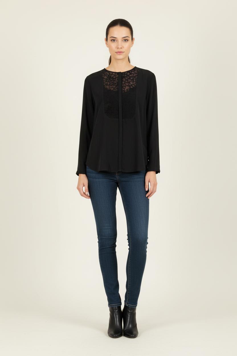 Blouse noire - Taille L/40