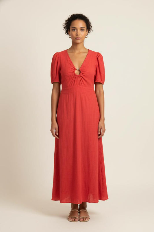 Robe Longue Rouge - Taille L/40