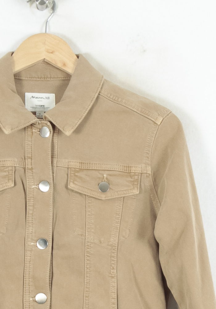 Gilet et jean beige - Taille XL/42