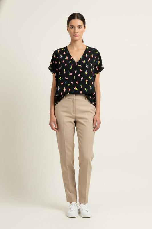 Blouse multicolore - Taille S/36