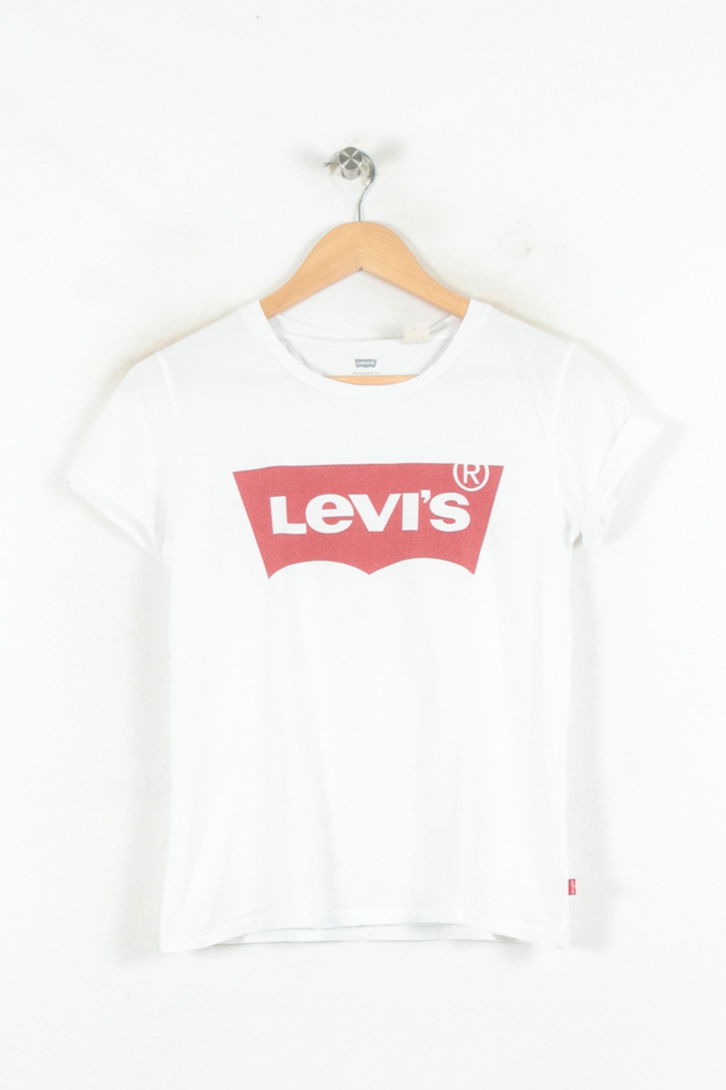 Tee-shirt Blanc et Rouge - Taille XS/34