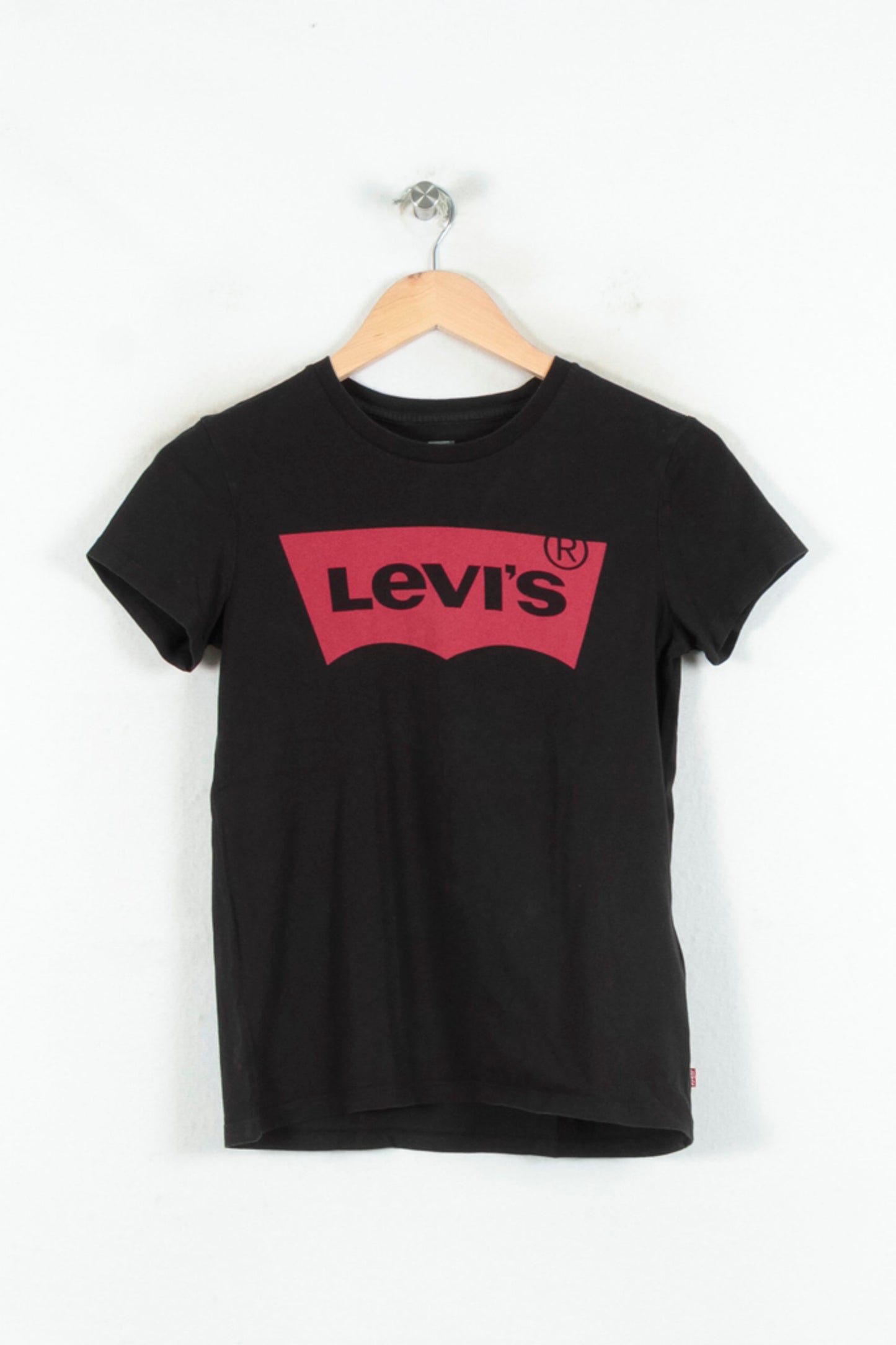 Tee-shirt Noir et Rouge - Taille XS/34