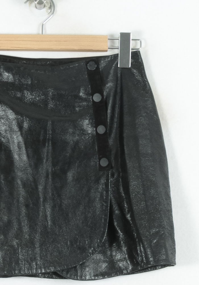 Jupe Portefeuille Noire - Taille S/36