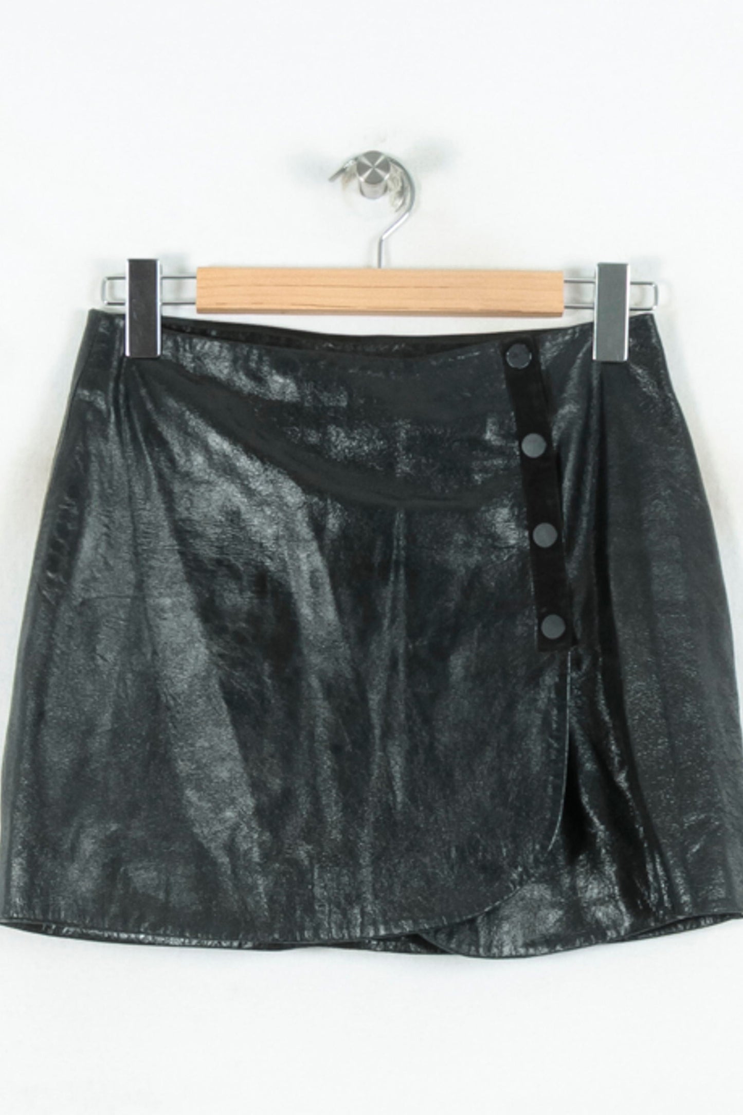 Jupe Portefeuille Noire - Taille S/36