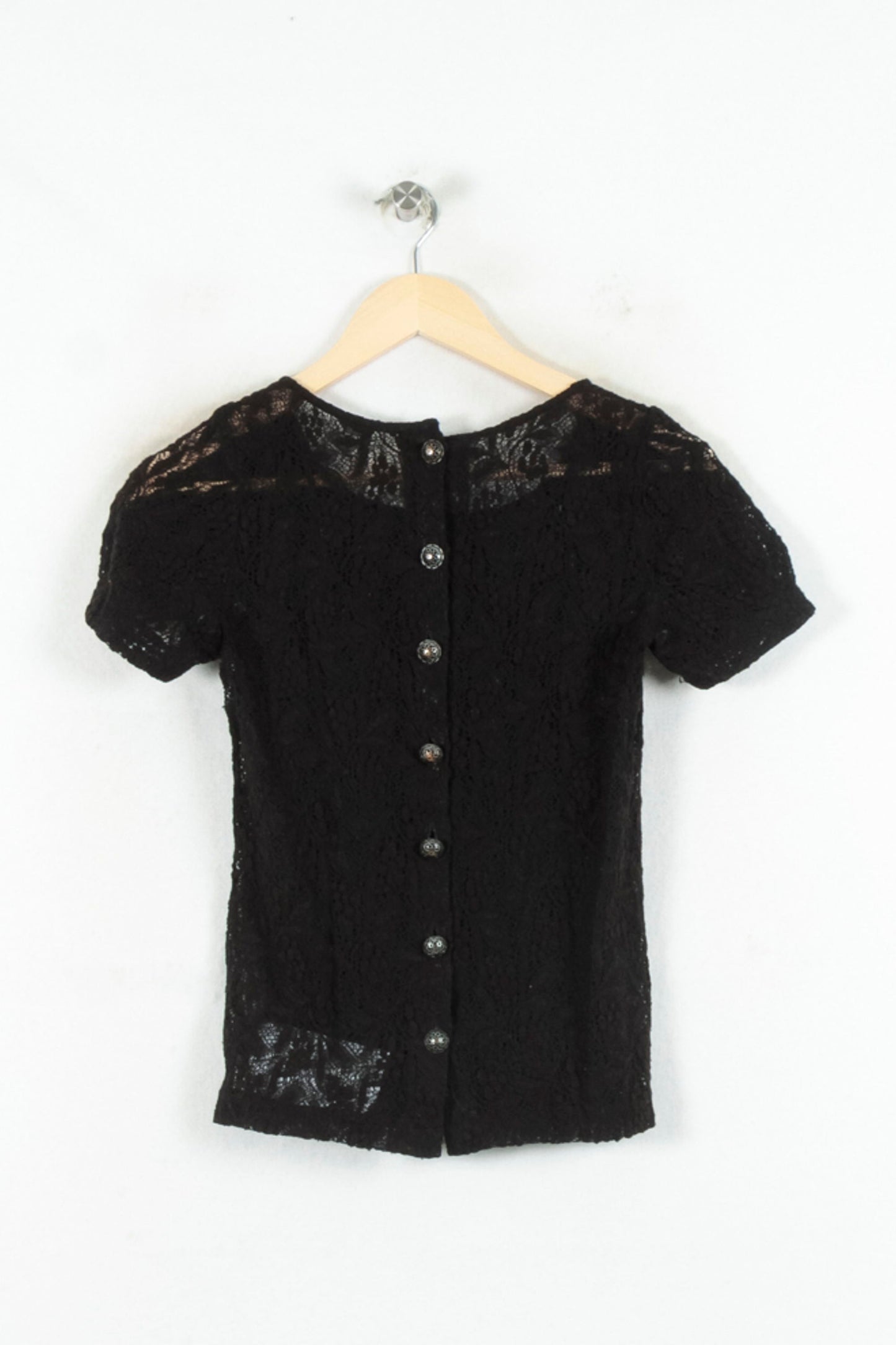 Blouse Noire - Taille S/36