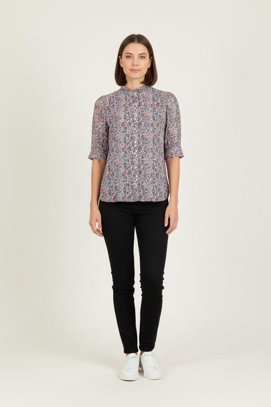 Blouse multicolore - Taille S/36