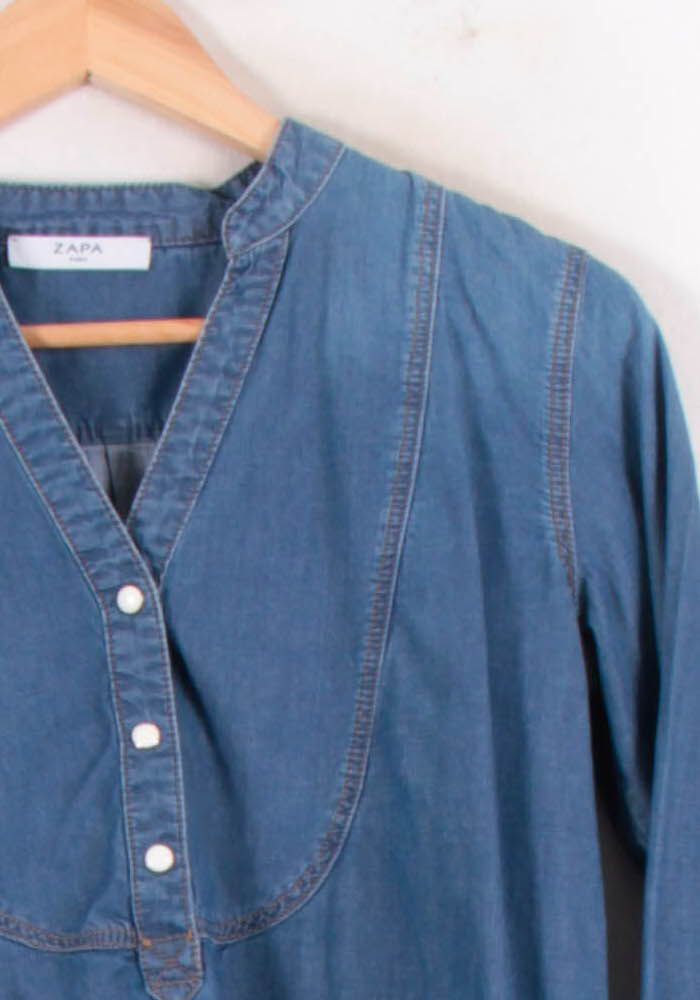 Blouse Bleue - Taille XS/34