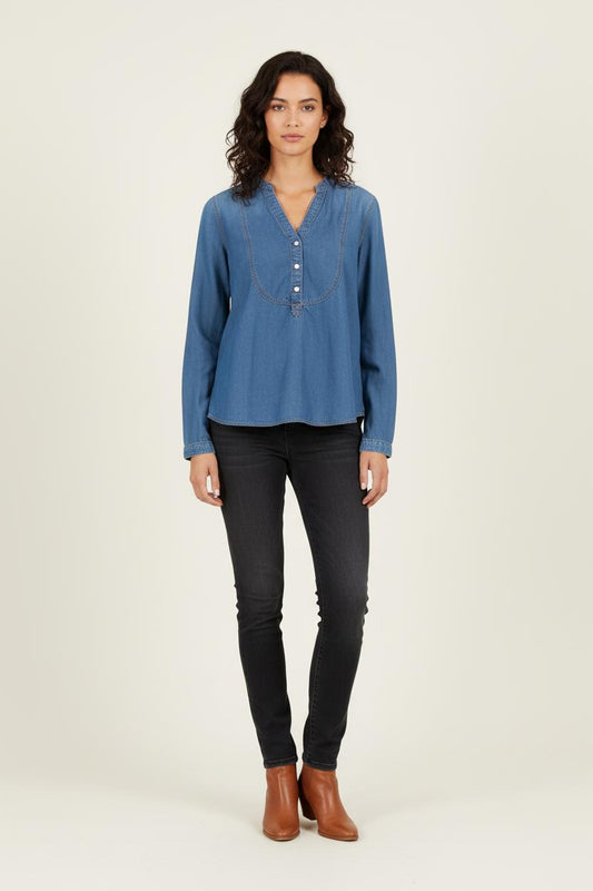 Blouse Bleue - Taille XS/34
