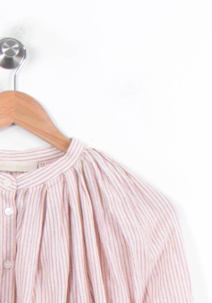 Blouse Rayée Rose et Blanche - Taille M/38