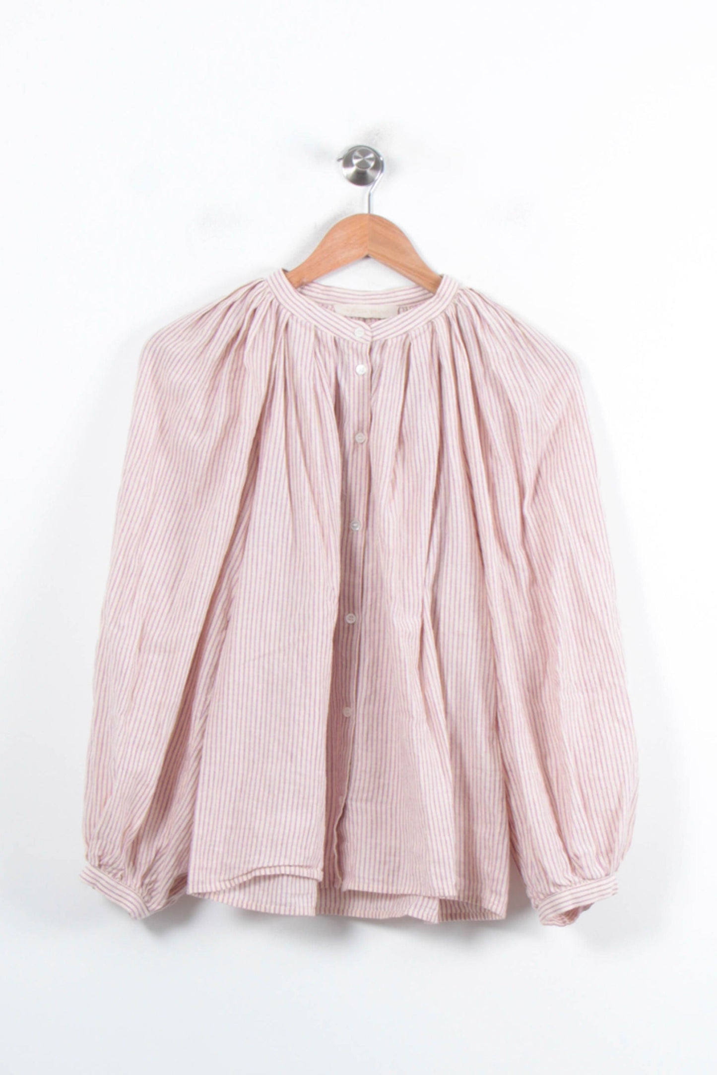Blouse Rayée Rose et Blanche - Taille M/38