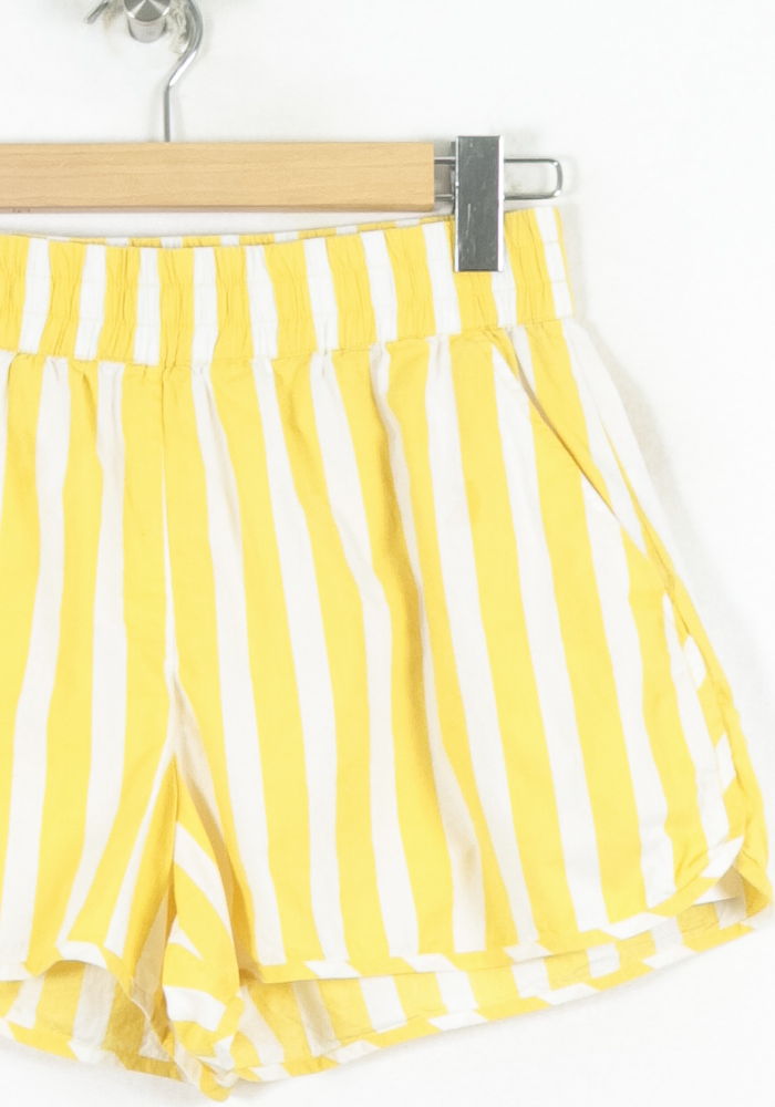 Short Jaune et Blanc - Taille S/36
