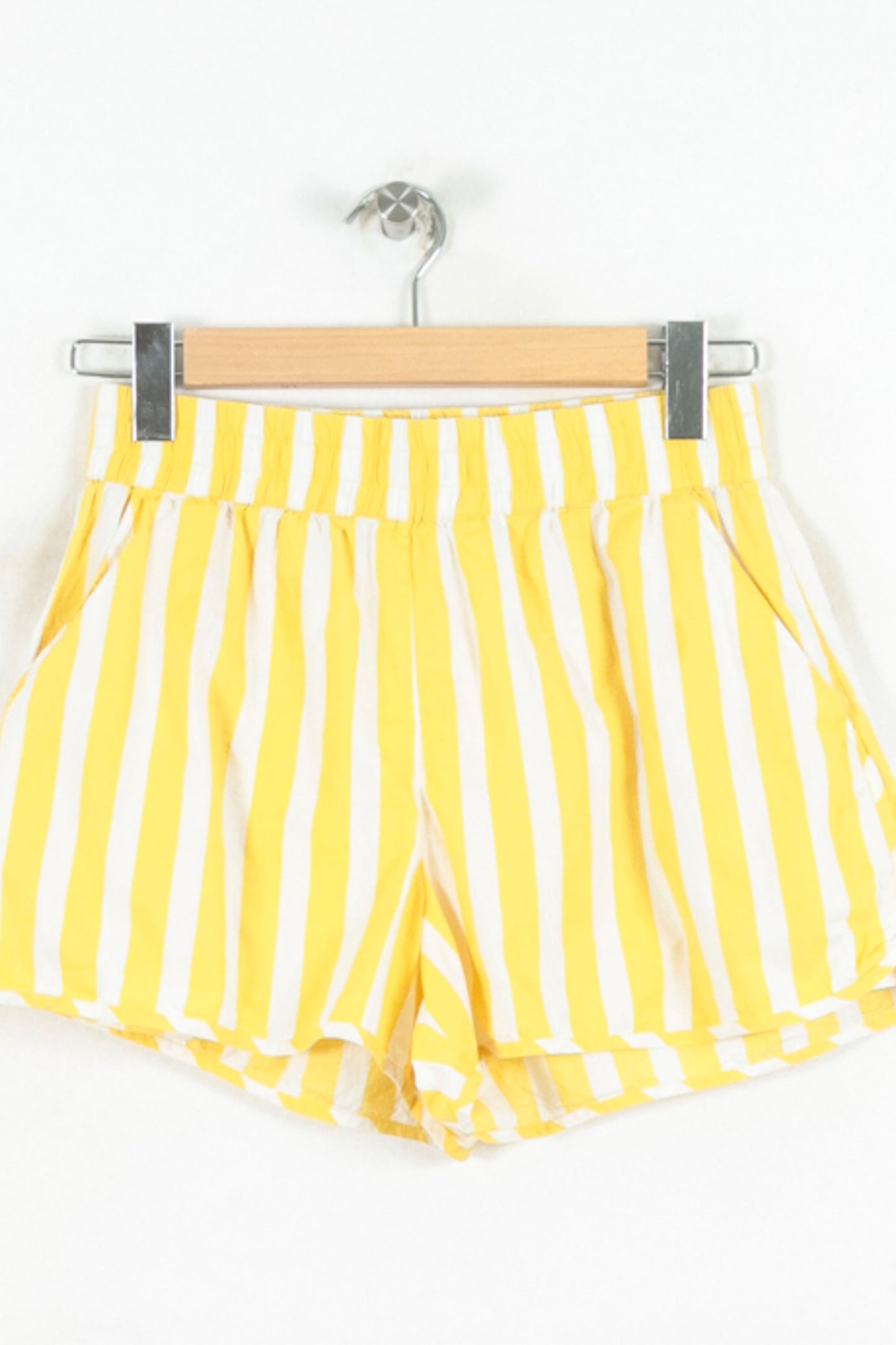 Short Jaune et Blanc - Taille S/36