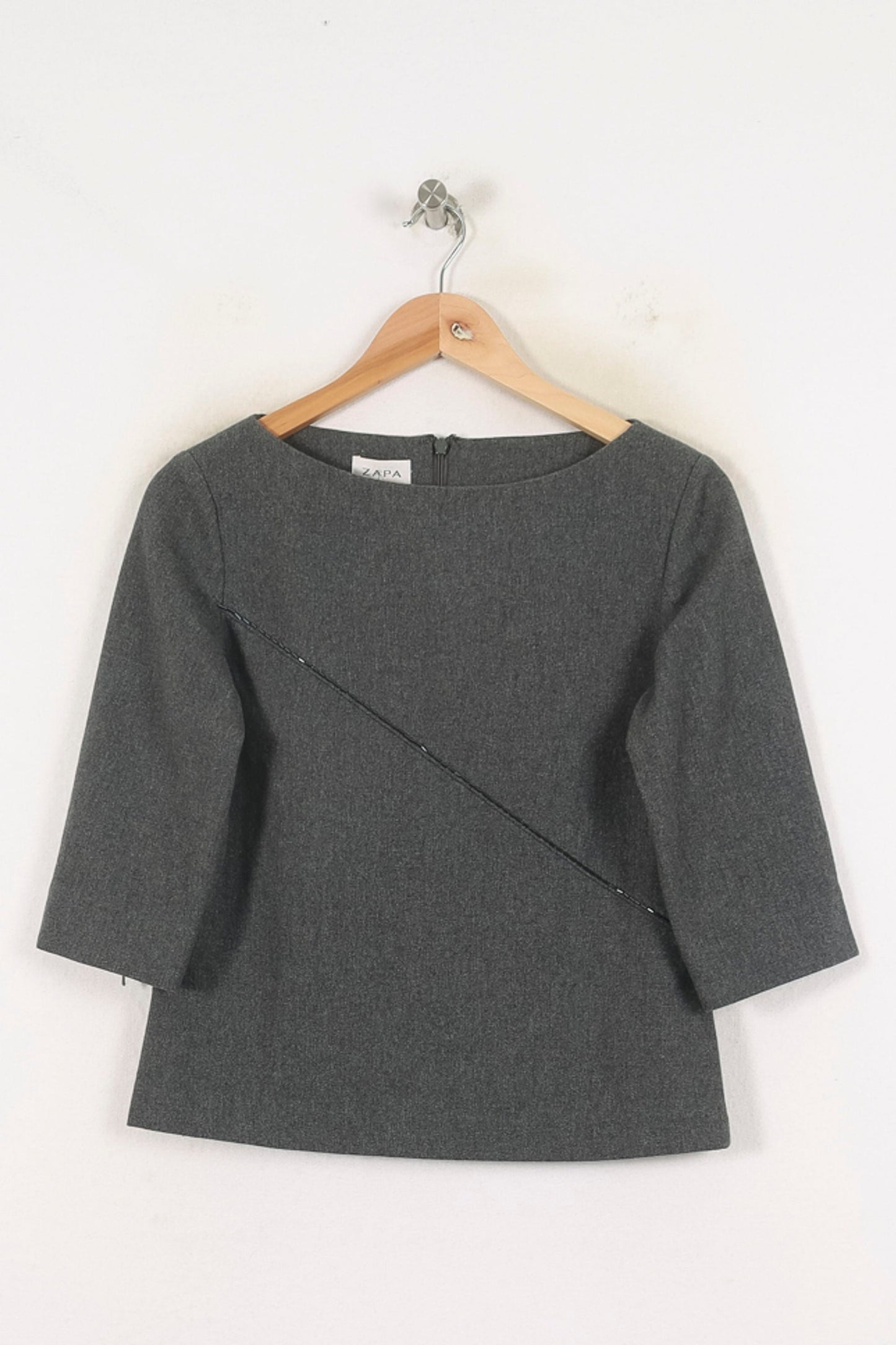Blouse grise - Taille M/38