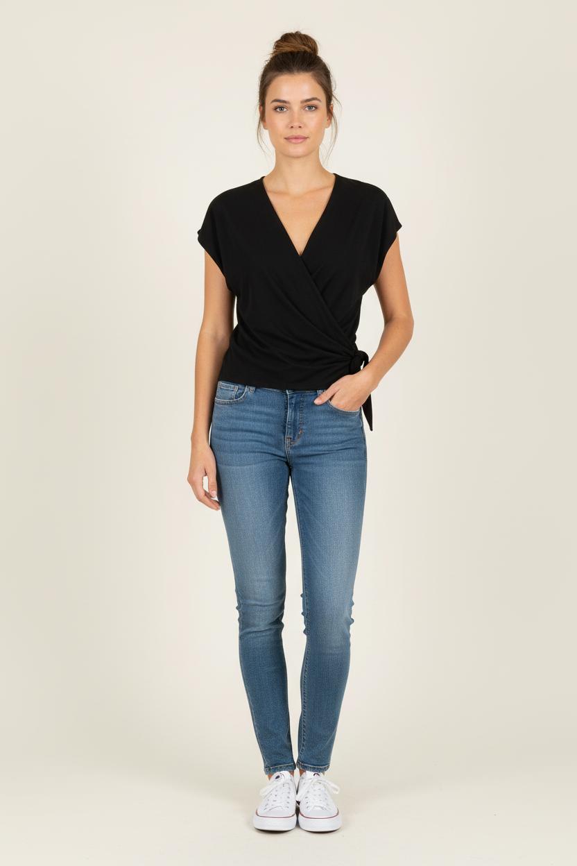 Blouse noire - Taille L/40