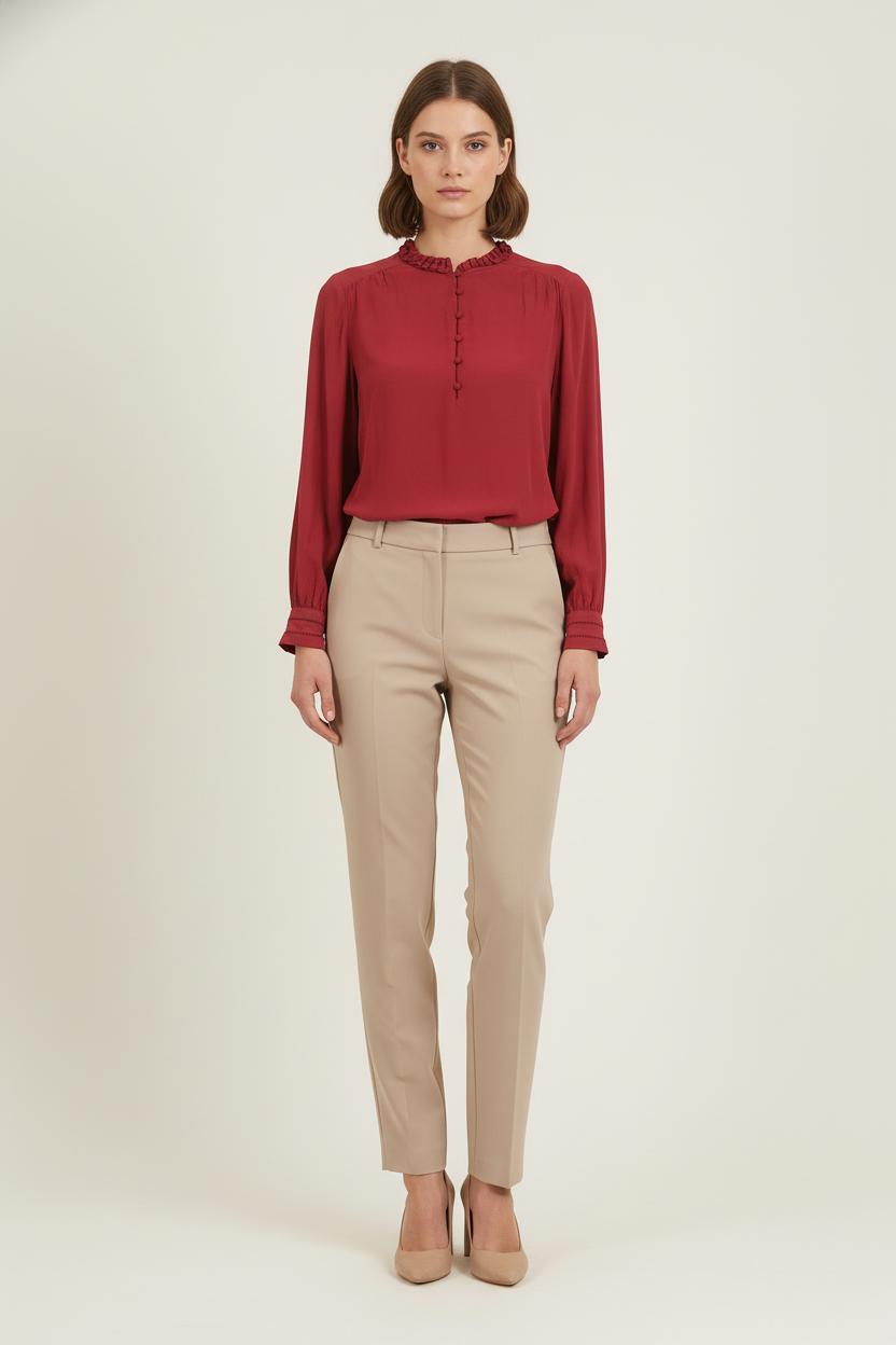 Blouse Bordeaux - Taille L/40