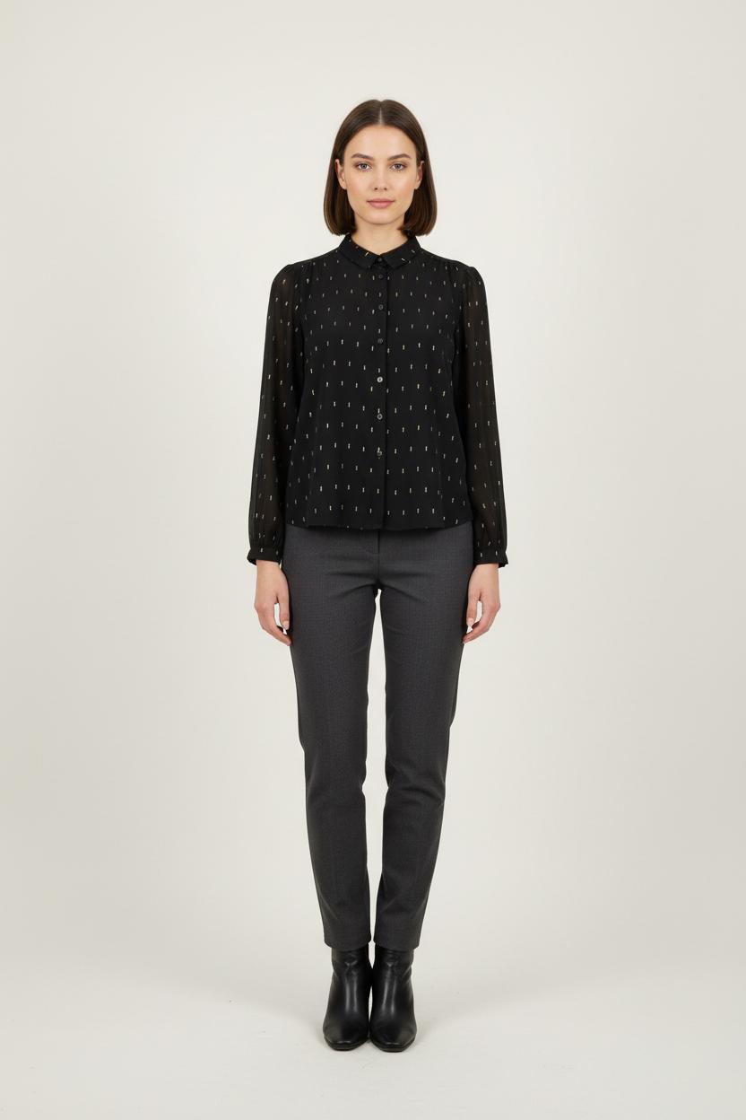Blouse noire - Taille L/40
