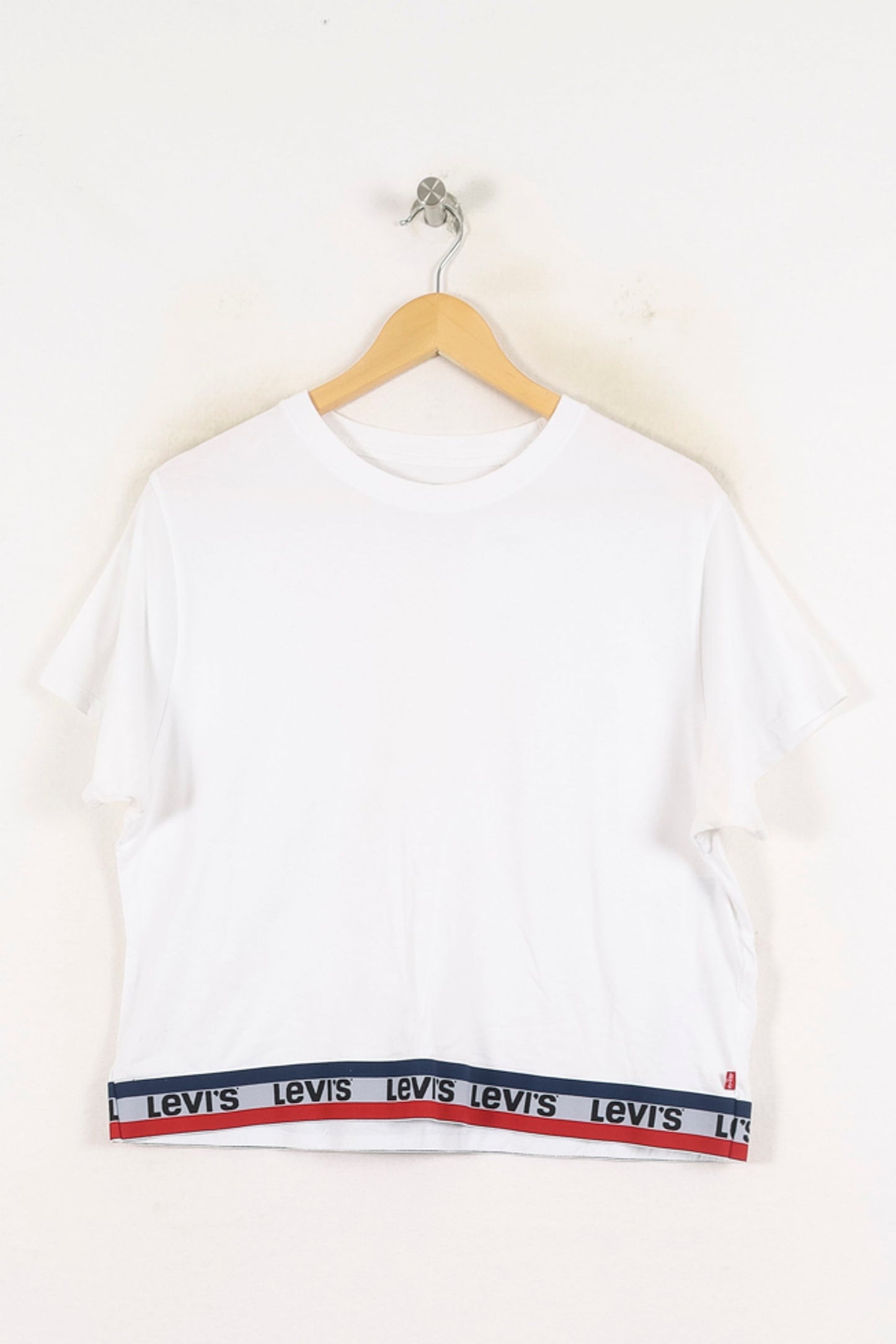 Tee-shirt Blanc et Bleu - Taille XS/34