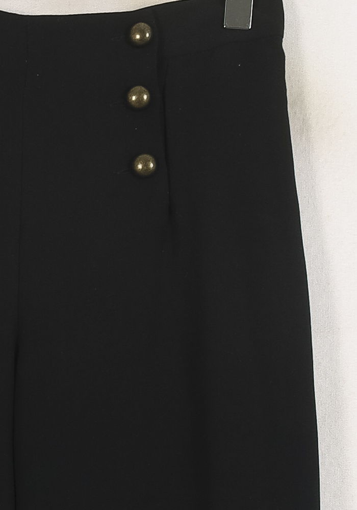 Pantalon Large Noir - Taille M/38