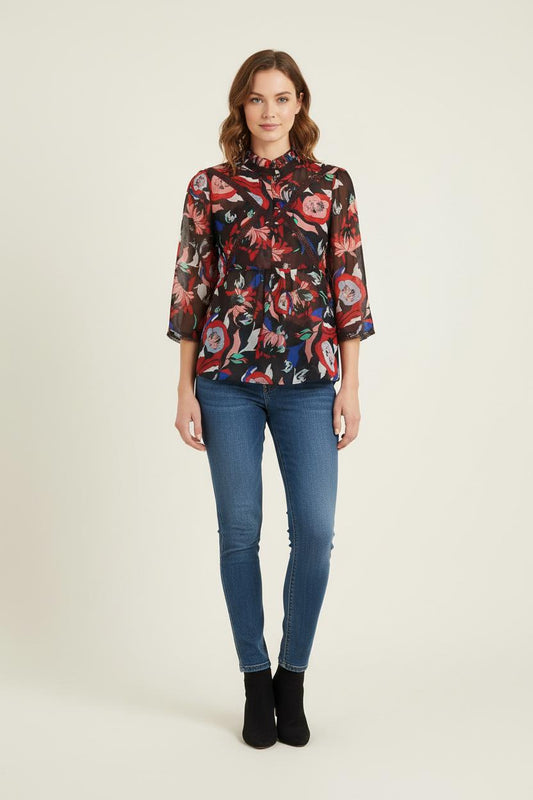 Blouse Multicolore - Taille M/38