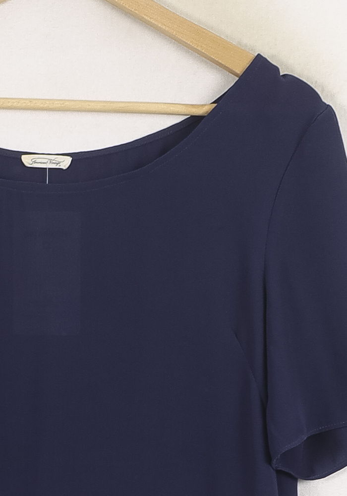 Blouse Bleue - Taille S/36