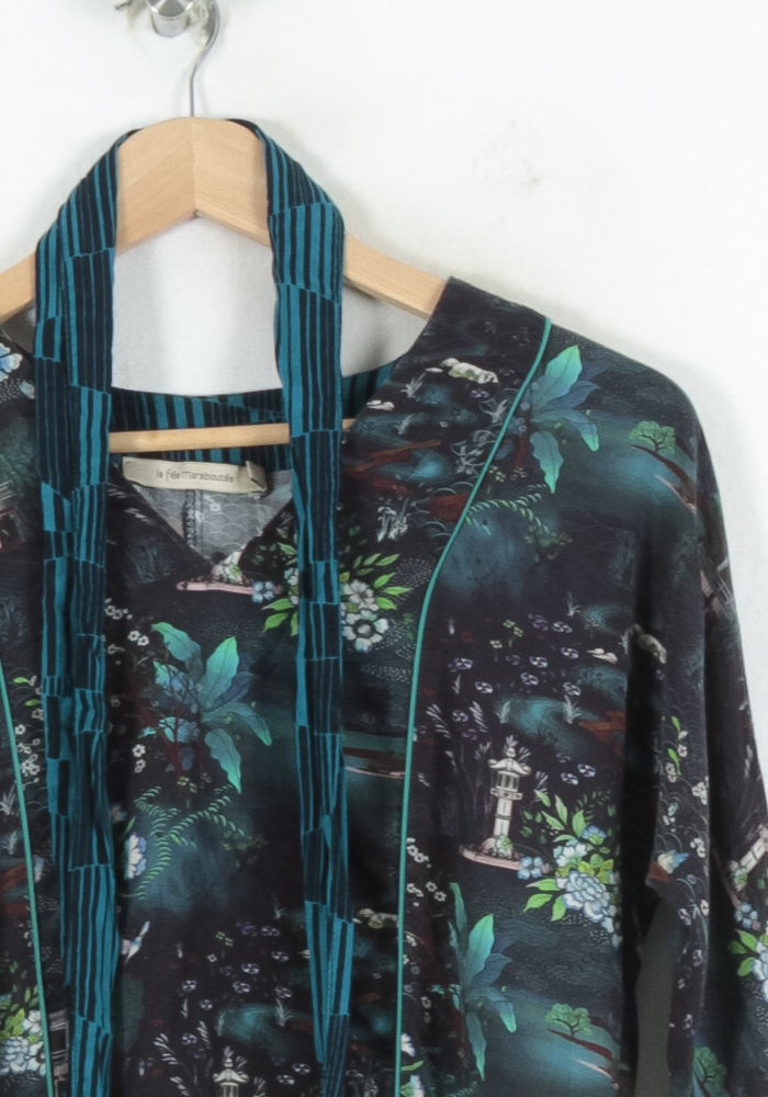 Blouse Bleu - Taille XS/34