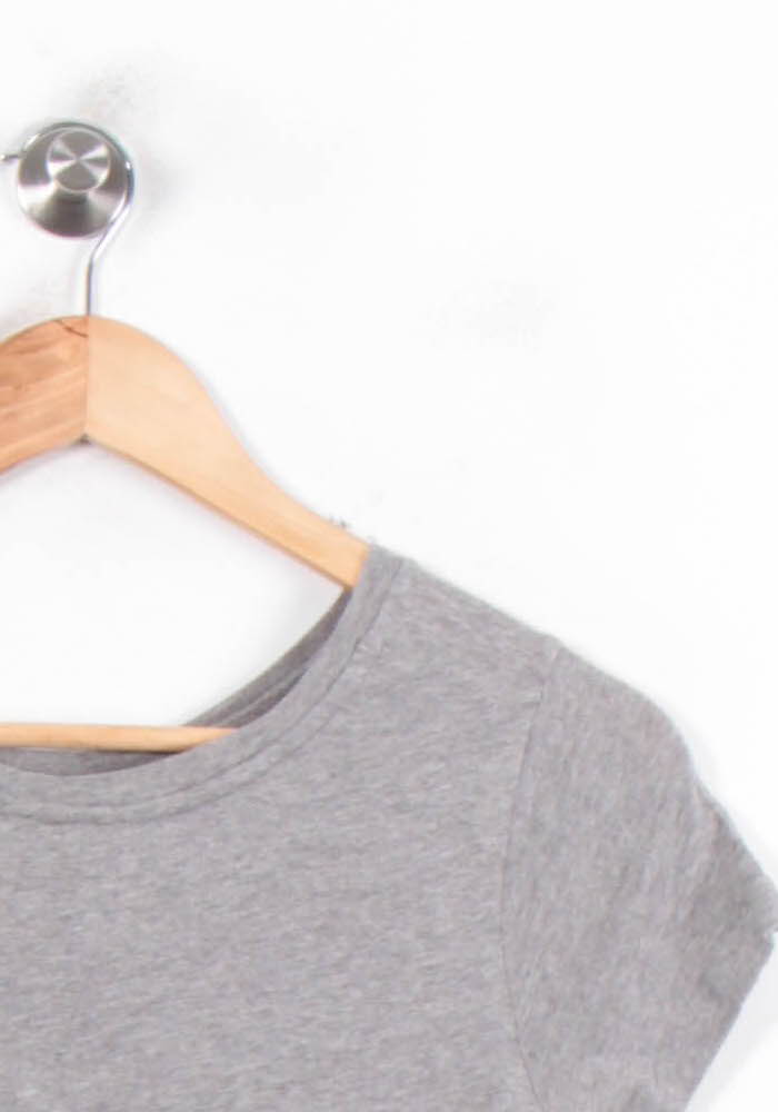 T-shirt Gris et Blanc - Taille S/36