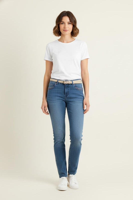 Jean Slim Bleu - Taille L/40