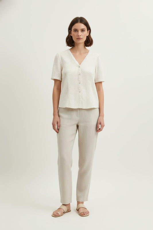 Chemisette Beige - Taille S/36