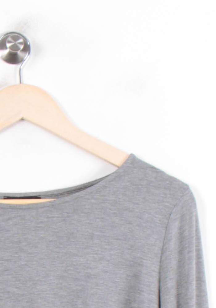 Tee-shirt Manches Longues Gris - Taille XL/42