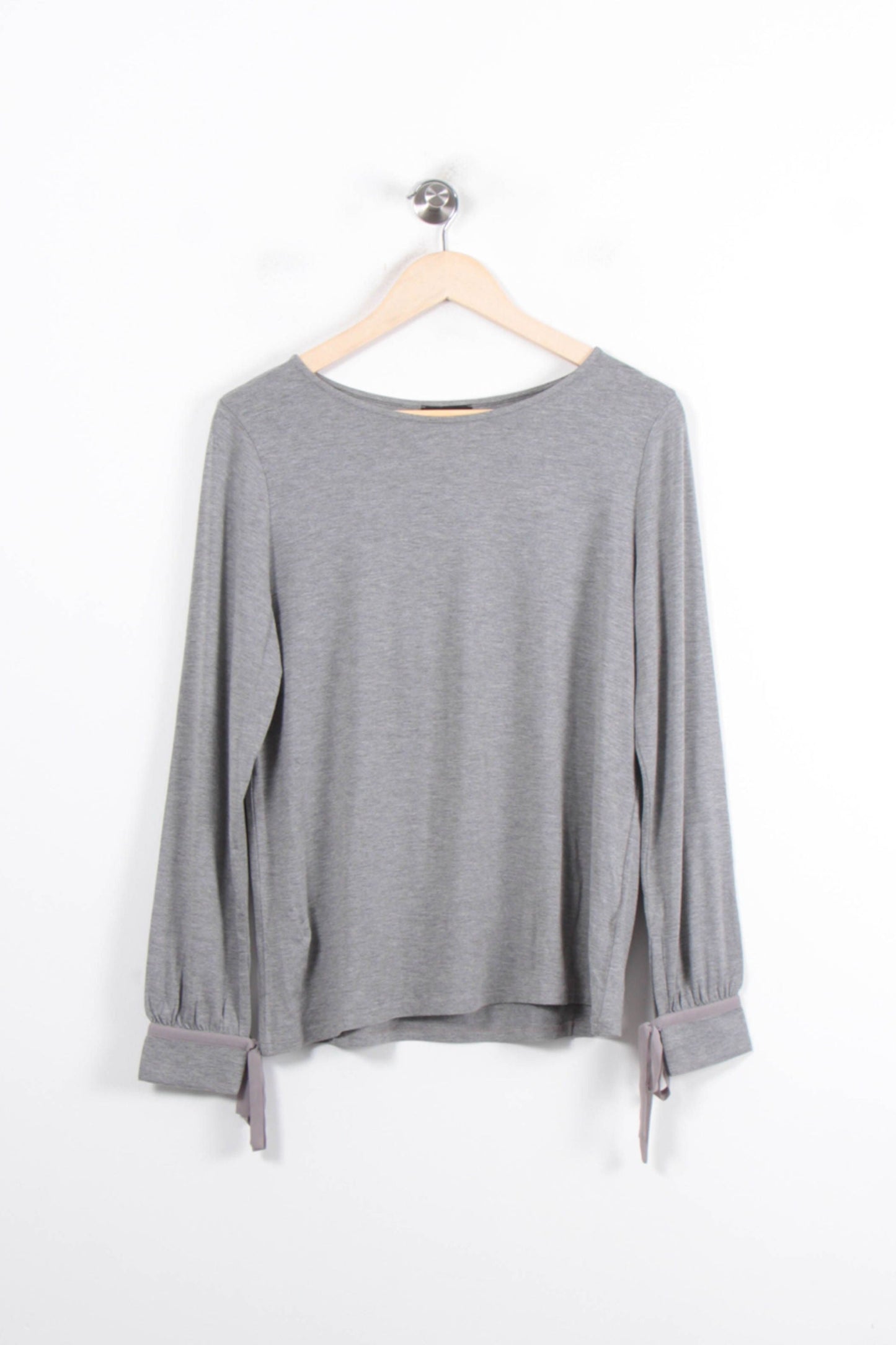 Tee-shirt Manches Longues Gris - Taille XL/42