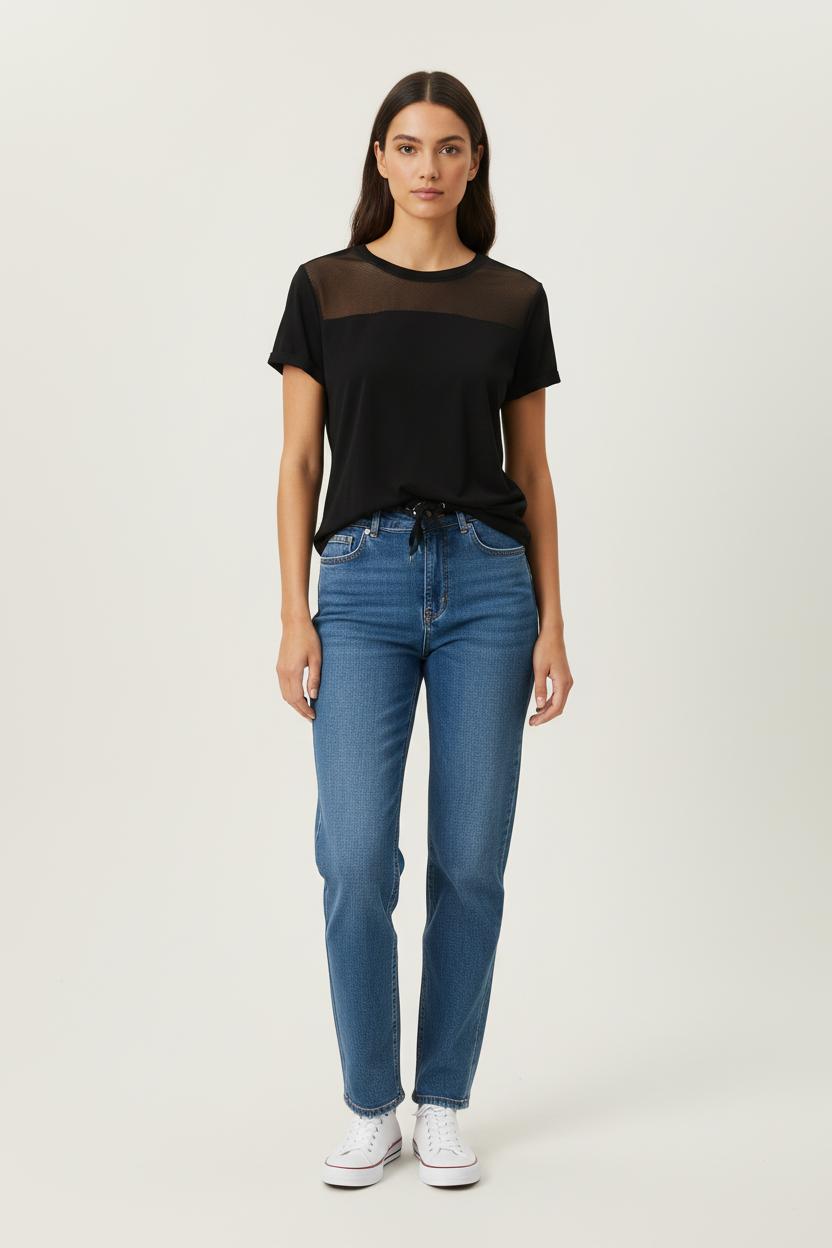 Tee-shirt Noir - Taille M/38