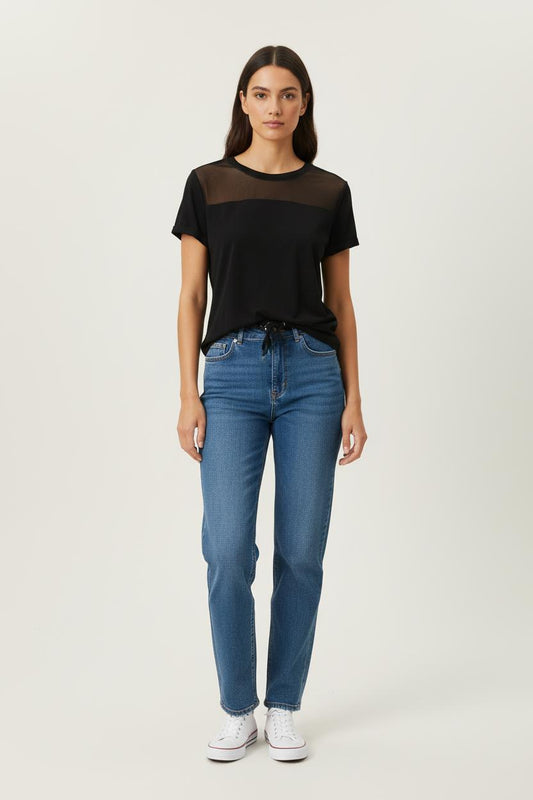 Tee-shirt Noir - Taille M/38