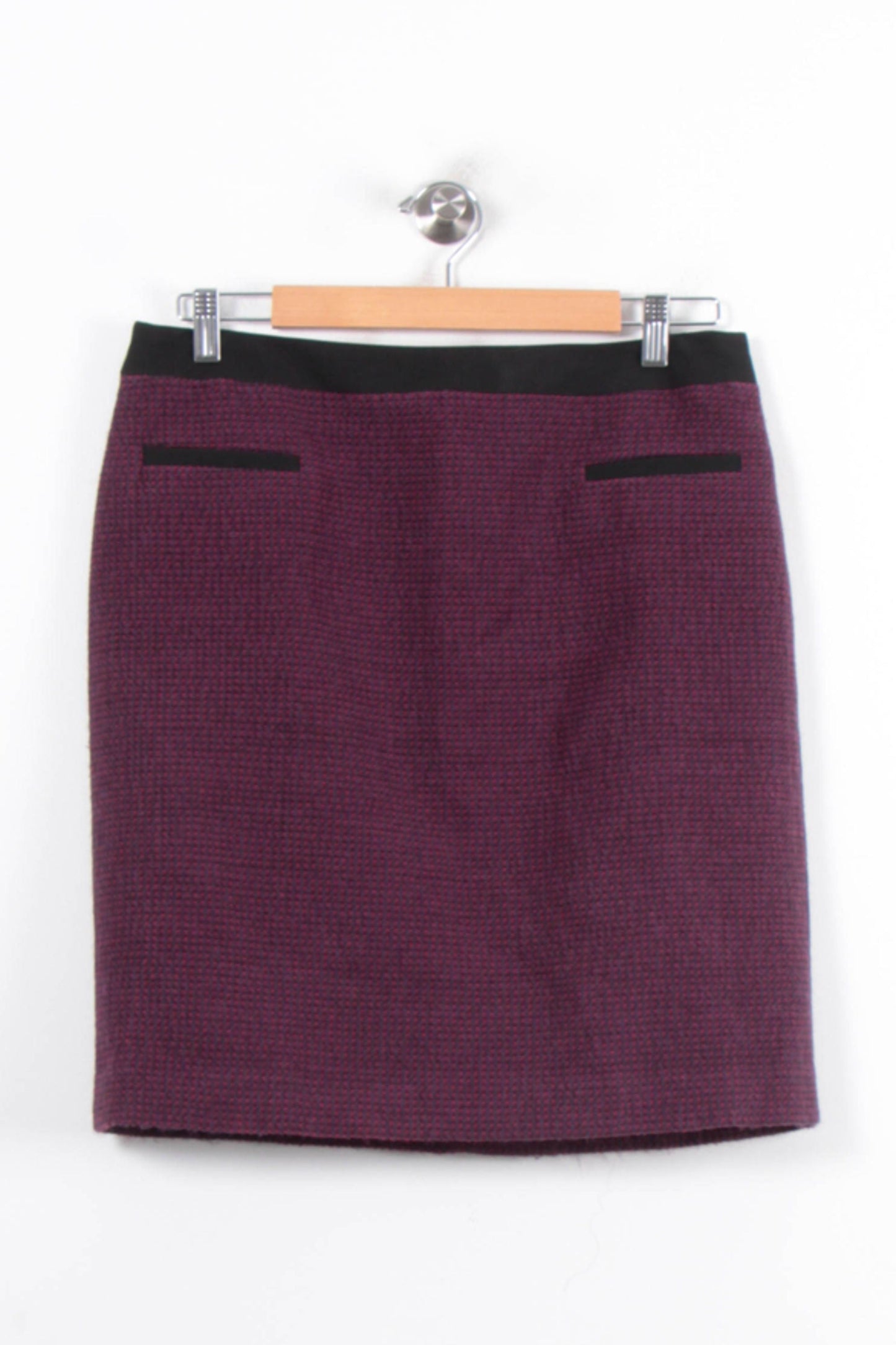 Jupe Droite Bordeaux - Taille XXL/44
