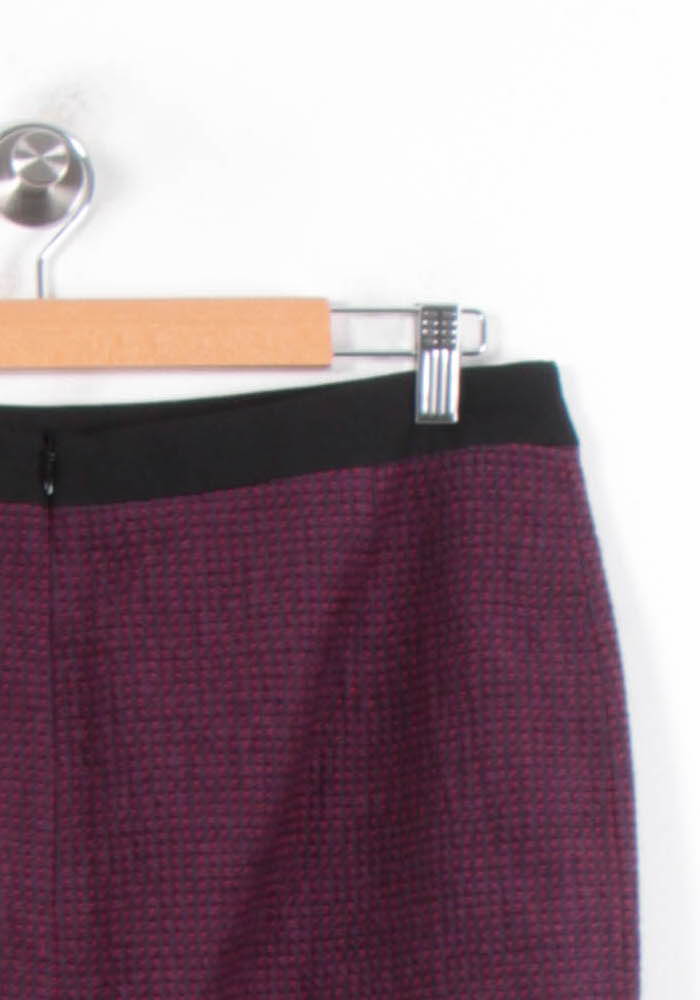 Jupe Droite Bordeaux - Taille XXL/44