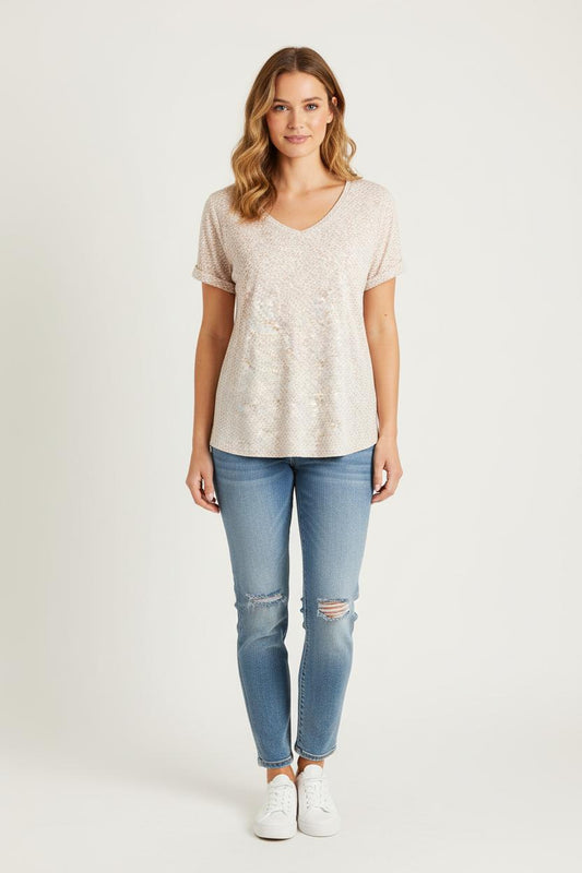 Tee-shirt Beige - Taille M/38