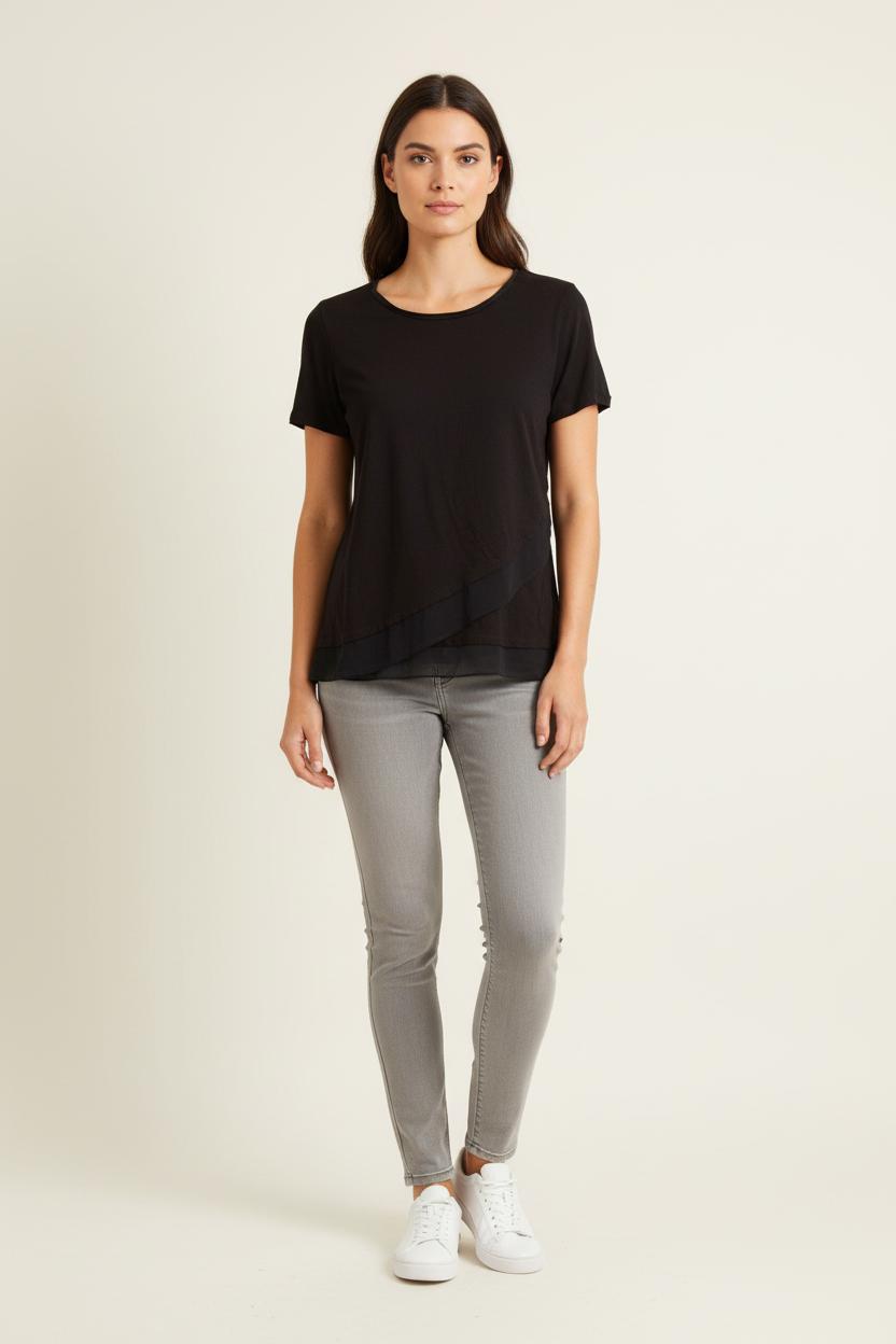 Tee-shirt Noir - Taille M/38