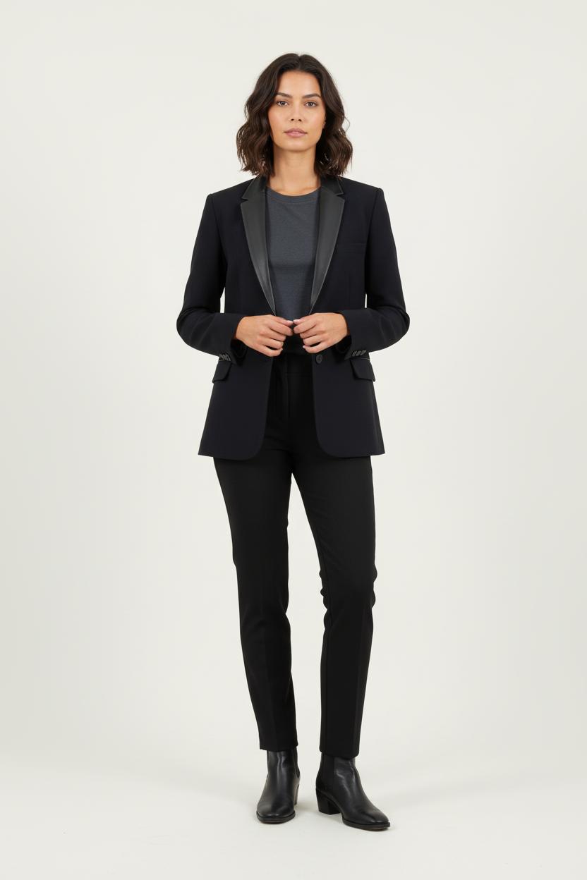 Blazer Bleu et Noir - Taille XXL/44