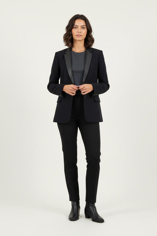 Blazer Bleu et Noir - Taille XXL/44