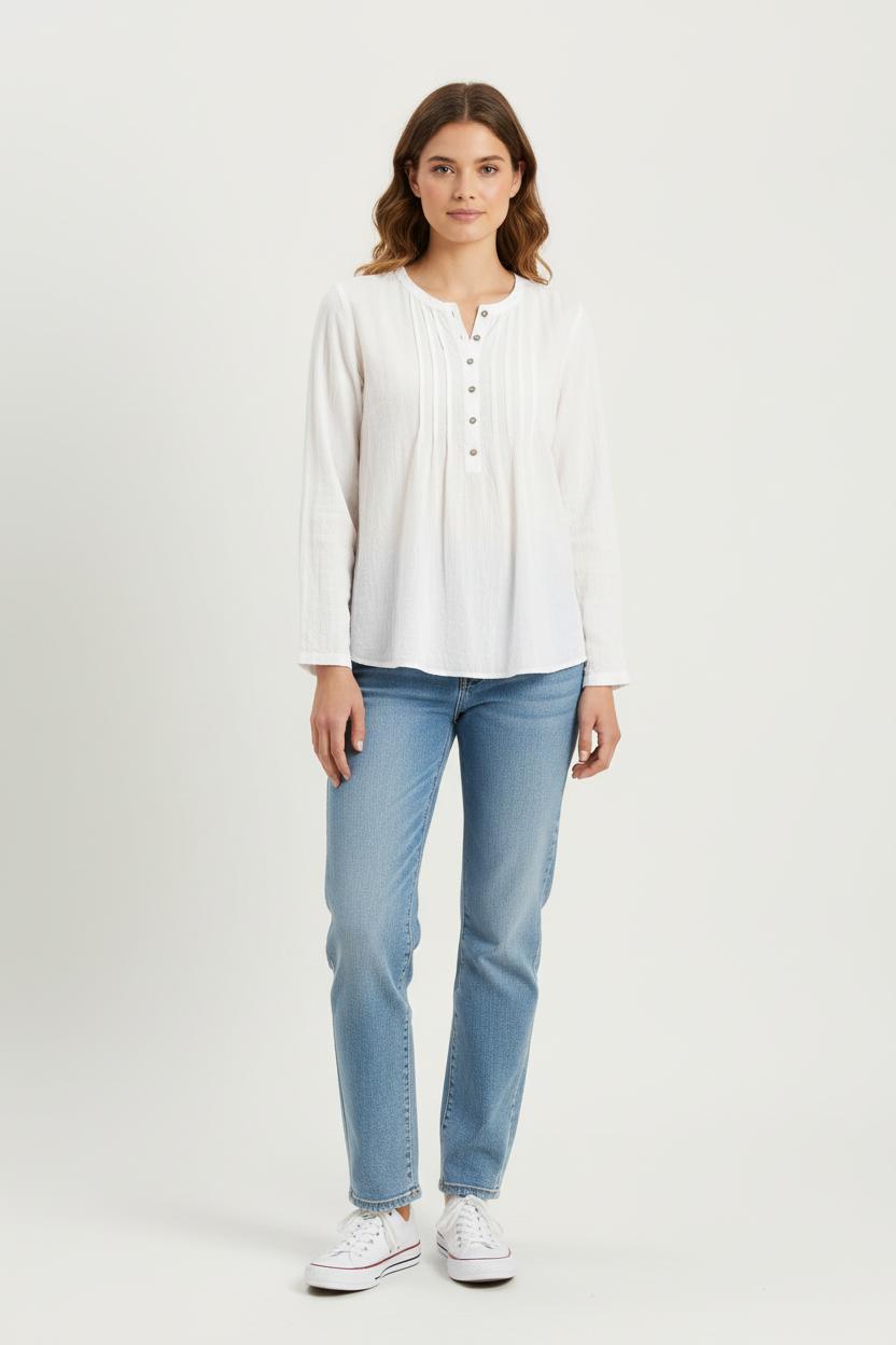 Blouse Beige - Taille S/36