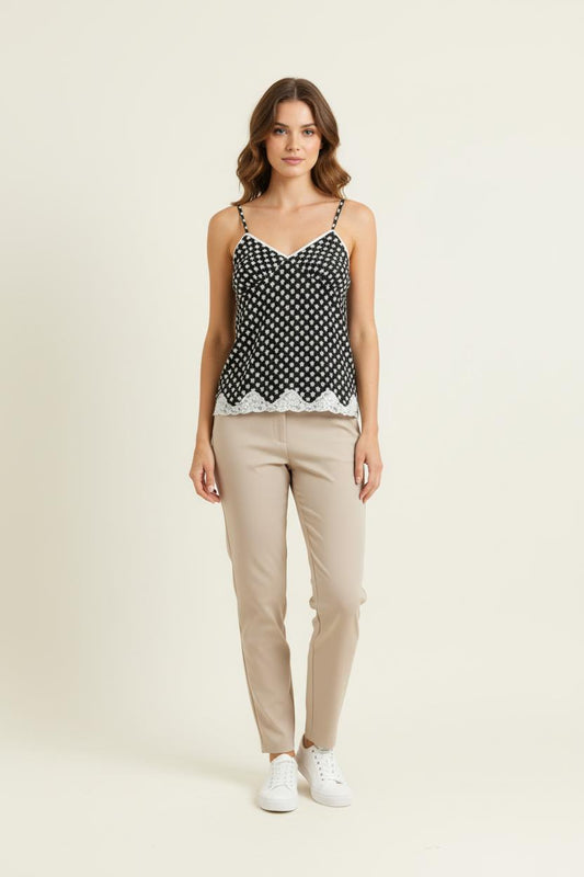 Débardeur Noir et Blanc - Taille M/38