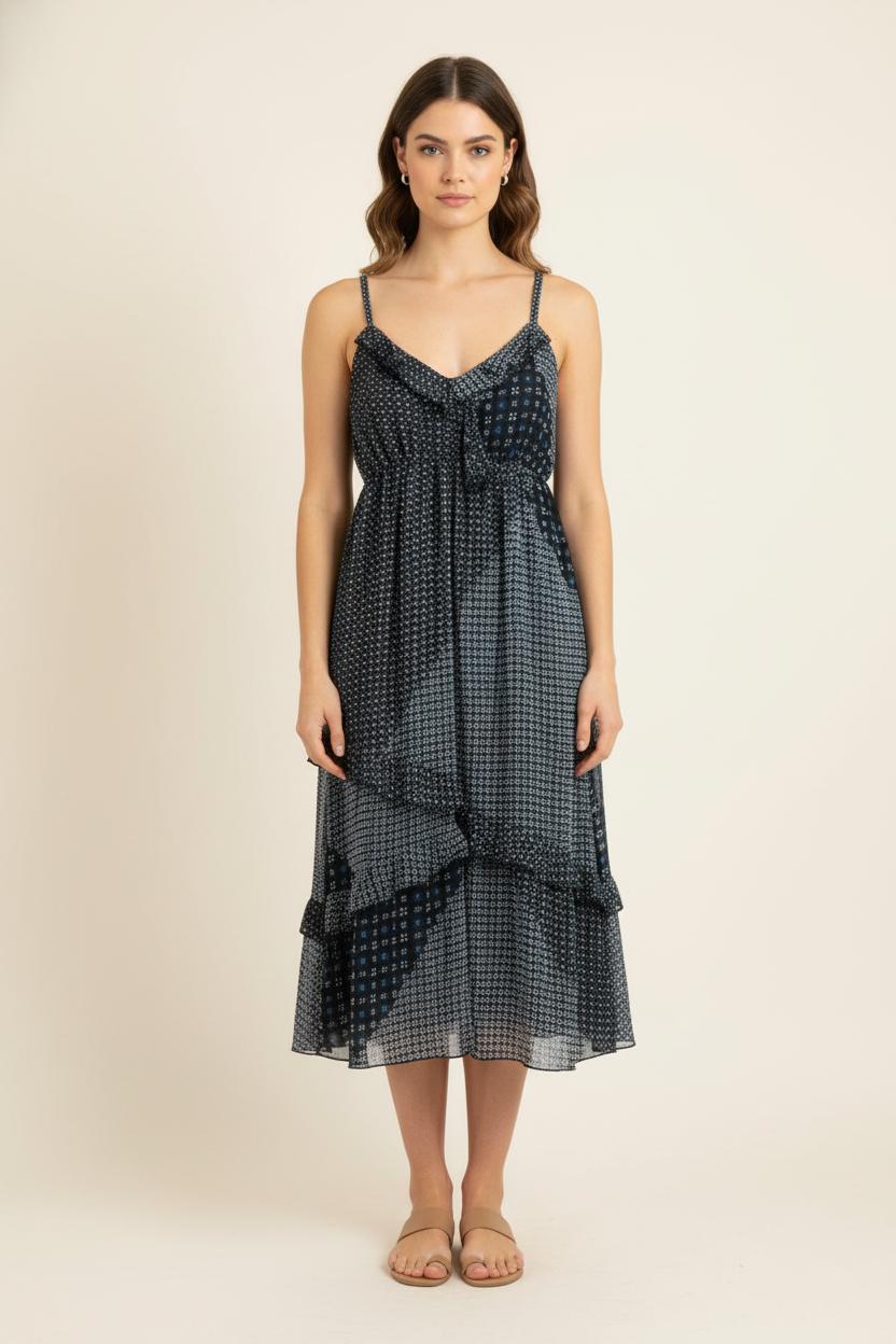 Robe Longue Bleue - Taille M/38