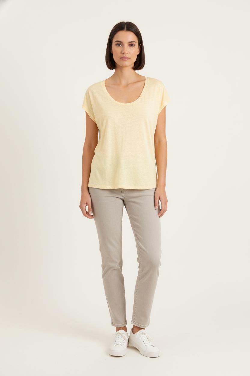 Tee Shirt Jaune - Taille M/38