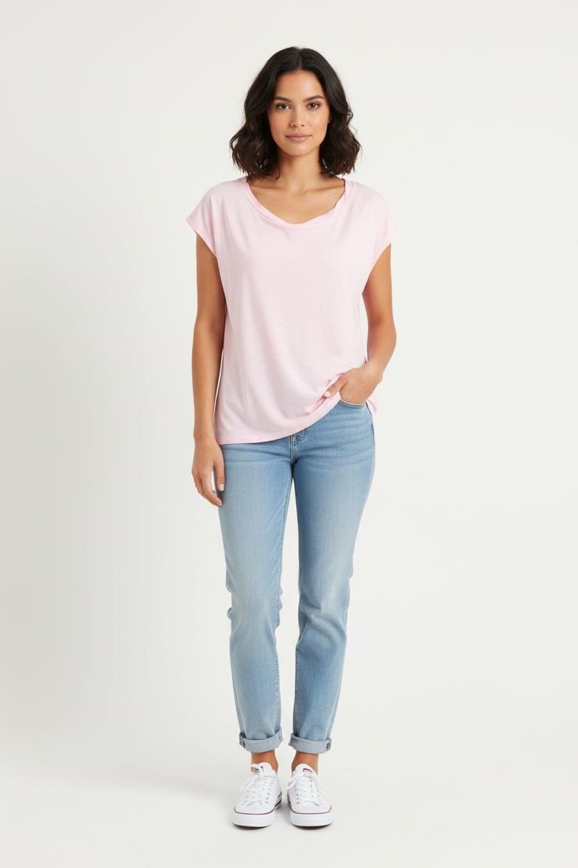Tee-shirt Rose - Taille M/38