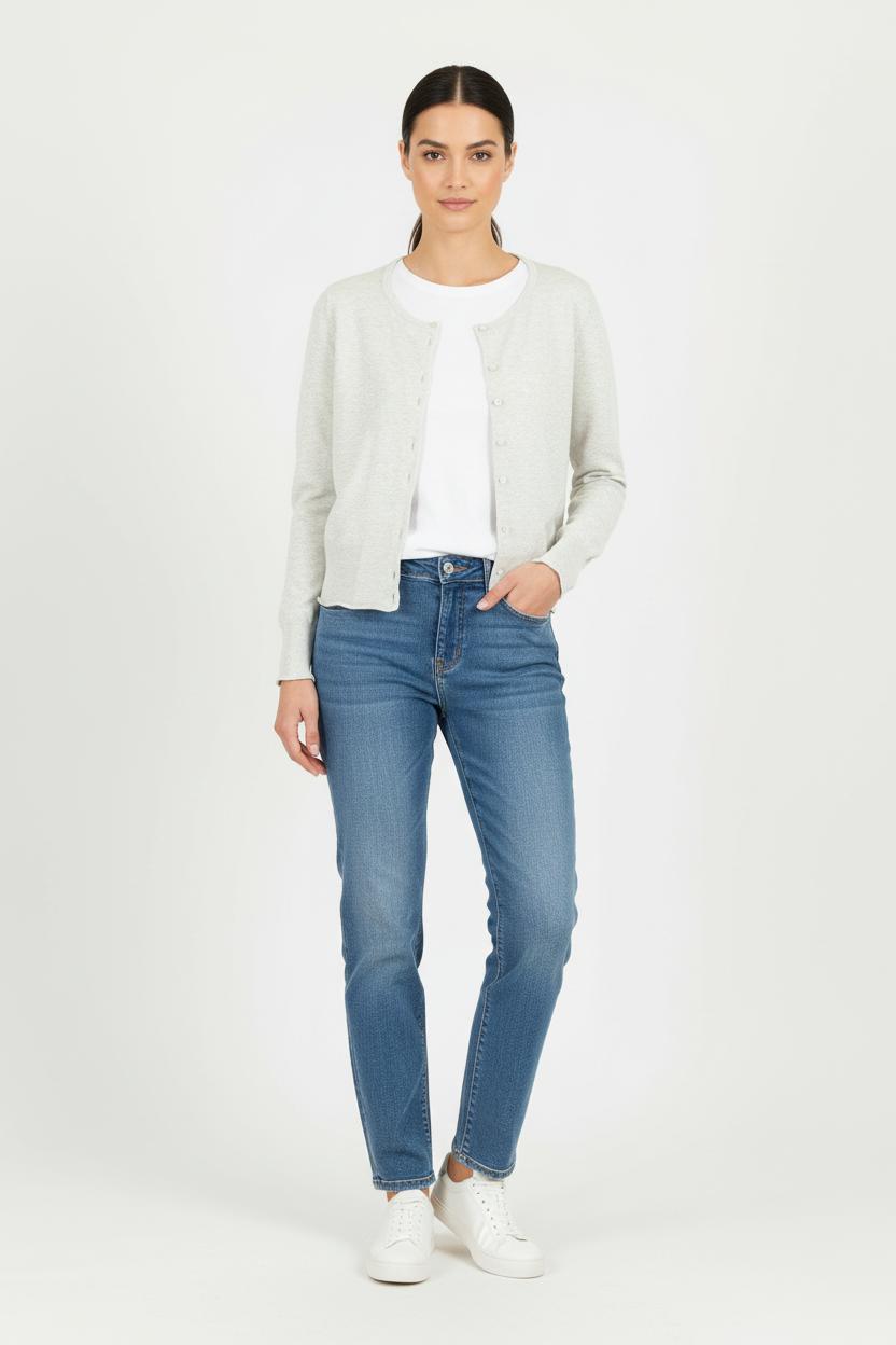 Cardigan Gris - Taille XS/34