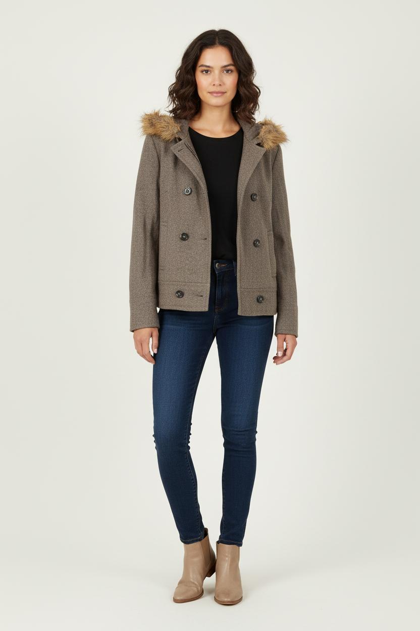 Blouson marron - Taille XL/42