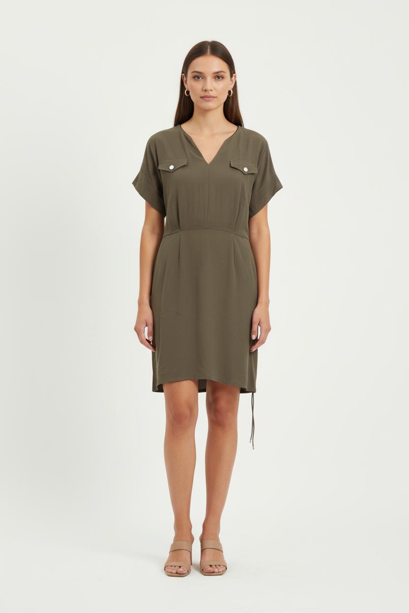 Robe Courte Verte - Taille L/40